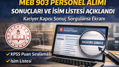 MEB 903 Personel Alımı