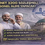 Diyanet 3.200 Personel Alımı Yapacak